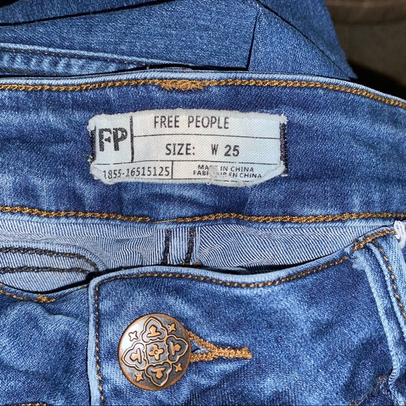 Free People Stretchy Skinny Jeans - Picture 3 of 3